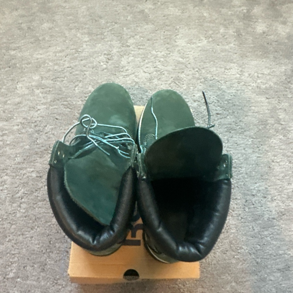 6 Inch Premium timberland Boot 'Dark Green' size 9.5